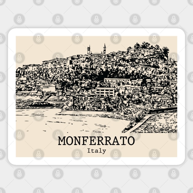 Monferrato - Italy Magnet by Lakeric